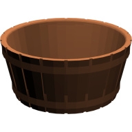 Lego káď (barel), červeno hnědá (4263459)